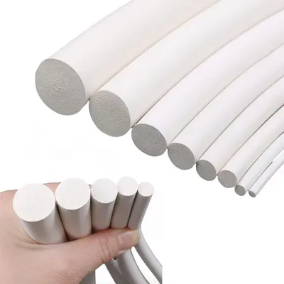 Productafbeelding van Siliconen schuimafdichtingsstrip, rond, diameter 8 mm x 10 meter