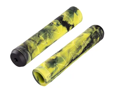 Produktbild von Force Griff BMX 145mm Gummi Schwarz-Gelb