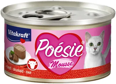 Produktbild von Vitakraft Poesi Mus / D-Lebensmittel 85g Rindfleisch / Katze