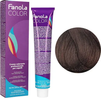 Produktbild von Fanola, Crema Colore, Permanent Hair Dye, 5.03 Warm Light Chestnut, 100 ml