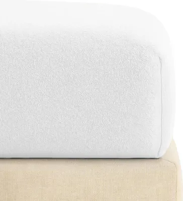 Zdjęcie produktu dla Prześcieradło frotte 100% bawełna 160x200x30 białe
