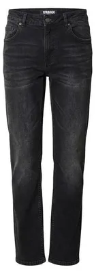 Produktbild von Urban Classics Jeans Herren Basic Slim Fit Jeans schwarz 34