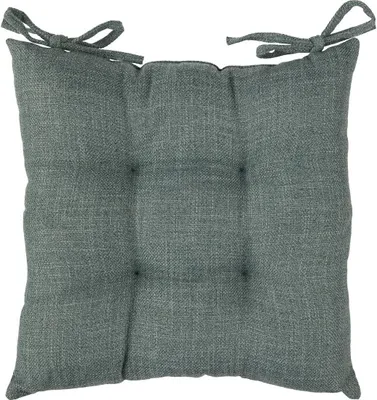 Produktbild von Stuhlgalette "clem" dunkelgrün 38x38cm  - Atmosphera créateur d'intérieur