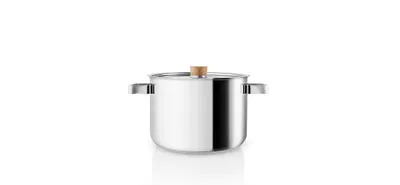 Produktbild von Eva Solo Nordic Kitchen 281240 Kochtopf inkl. Deckel, Edelstahl, 20 cm Durchmesser, Induktionsherd-geeignet