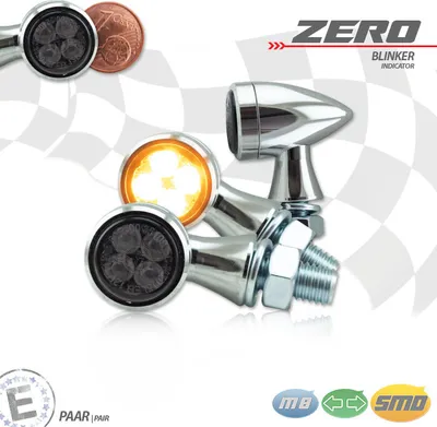 Immagine prodotto di Indicatore SMD Zero alluminio cromo