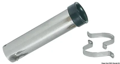 Obrázek produktu pro VA ocelový držák rybářských prutů pro montáž na stěnu 41 mm, 1 kus