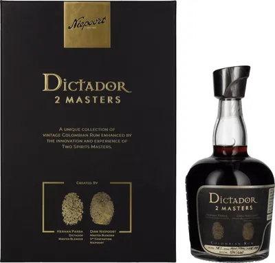 Produktbild von Dictador 2 Masters - Parra/Niepoort - Vintage Colombian Rum
