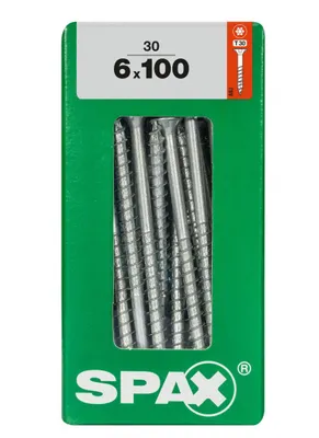 Produktbild von Spax Universalschrauben 6.0 x 100 mm TX 30 - 30 Stk.