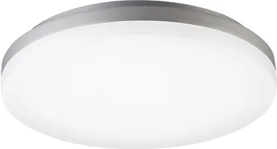 Produktbild von SIGOR Aufbauleuchte Circel 400mm silber Deckenleuchte 38W 3000K IP20 110° 4200lm
