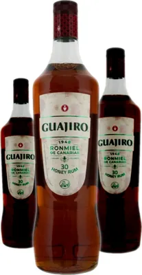 Produktbild von 3 x Destilería de Tejina Guajiro Ron Miel 1 Liter