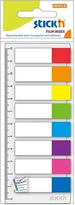 Immagine prodotto di Maped neonowe zakładki indeksujące z linijką - 8 kolorów