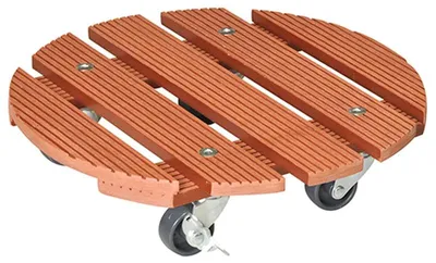 Obrázek produktu pro WAGNER® design yourself 20053501 WAGNER® design yourself Pflanzenroller WPC GH 0535 Kunststoff braun rund 29,0 x 7,5 cm