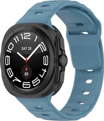 Produktbild von Bizon Armbanduhr Silikon G für Galaxy Watch Ultra 47 mm, Blau