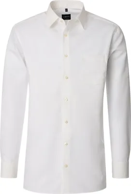 Produktbild von VENTI Herren Businesshemd Langarm Kent Comfort-Fit Creme 50