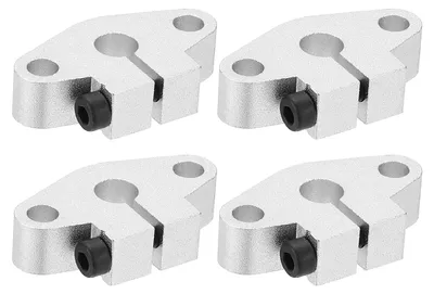 4er-Pack SHF10 Alu-Klemmhalter für 10 mm Welle