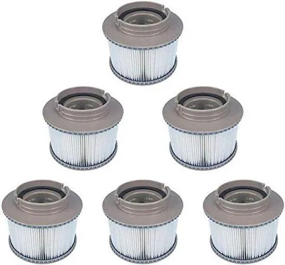 Zdjęcie produktu dla 6 filtrów zapasowych do basenów i jacuzzi – filtry zamienne do wkładu filtrującego MSPA FD2089 – 6 sztuk
