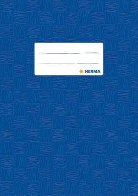 Produktbild von HERMA Heftschoner, DIN A4 gedeckt Dunkelblau 25 Stück