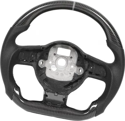 Obrázek produktu pro Volant z uhlíkových vláken v perforované kůži na zakázku pro TT TTRS 8J MK2 R8 MK1 2007 až 2015