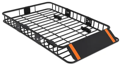 Immagine prodotto di Portapacchi per auto – Portapacchi per tetto – 116,8 x 91,4 x 12,7 cm – 90,7 kg (capacità di carico)