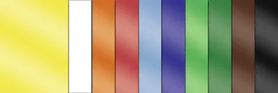 Produktbild von Glanzpapier ungummiert 80g/qm 35x50cm VE=50 Blatt 10 Farben sortiert