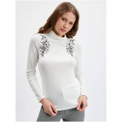 Produktbild von Orsay Weißer Rollkragenpullover für Damen 192020029000__M