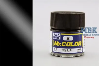Image de GUNZE GSC002 Noir (10 ml) Brillant