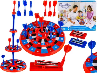 Produktbild von Kinder-Dartscheibe, Magnetische Dartscheibe, Darts