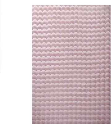 Produktbild von Hochflor Teppich Alessandro rechteckig, Farbe: Rosa, Größe:200x290 cm