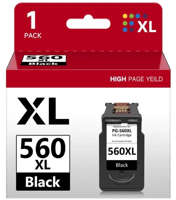Immagine prodotto di Cartuccia 560 XL - Cartucce compatibili - Nero - Per Canon Pixma TS5350/TS7450 - 600 pagine -  - Cartuccia d'inchiostro