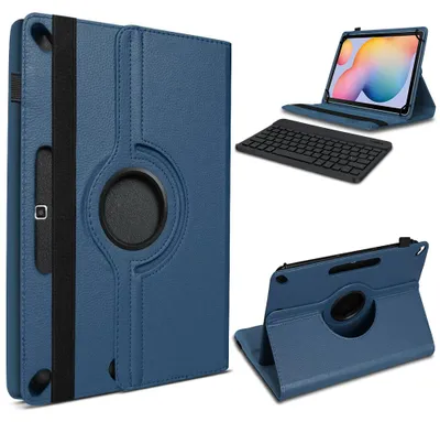 Produktbild von Tablet Hülle Tastatur für Xiaomi Pad 7 / 7 Pro Tasche Schutzhülle 360 DrehbarFarben:Blau