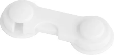 Image de Verrou Strend Pro, enfant, serrure de sécurité pour portes et meubles, plastique, adhésif, 9,7x3,7 cm 10 pièces
