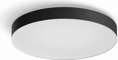 Produktbild von Philips Hue White Ambiance Enrave Deckenleuchte XL Schwarz 6500lm inkl DS