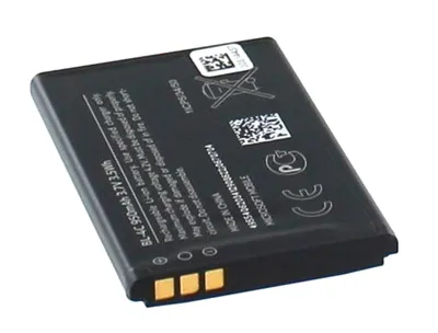 Produktbild von Akku für Nokia RM-945 Li-Ion 3,7 Volt 860 mAh schwarz.