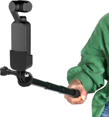 Produktbild von Multifunktionserweiterung 1/4 Zoll Schraubenadapter Kit Bracket für DJI Osmo Pocket schwarz