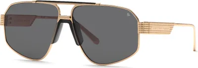Produktbild von Philipp Plein SPP106M Oro rose' lucido c/parti nero semilucido 63/13/145 Herren Sonnenbrillen