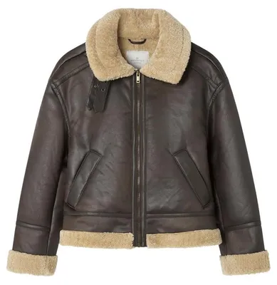 Immagine prodotto di Giacca da motociclista "Springfield" a due facce, modello sportivo, color marrone, taglia 40, da donna