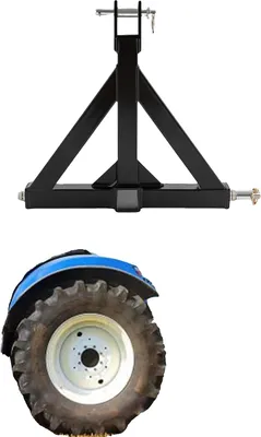 Immagine prodotto di Gancio di traino, struttura triangolare per la stabilità, si adatta al ricevitore da 2", nero