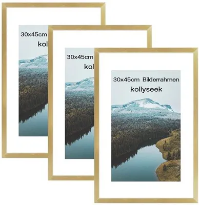 Produktbild von Fotolijst-Set aus Kunststoff - transparent - 5er-Pack