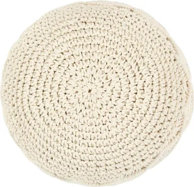 Obrázok produktu pre vidaXL Macramé Sedací puf ručne vyrobený 45 x 30 cm Bavlna