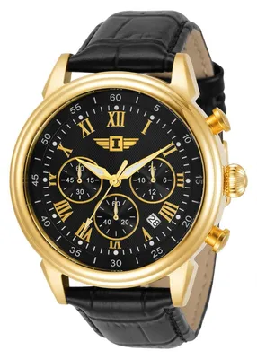 Immagine prodotto di Invicta I by Invicta IBI90242-003 Orologio da uomo - Movimento al quarzo - Acciaio inossidabile con quadrante nero - 44 mm
