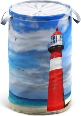 Produktbild von SANILO® Wäschekorb Leuchtturm