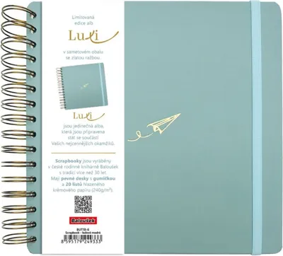 Obrázok produktu pre Scrapbook Luxi laminovaný ľadovo modrý