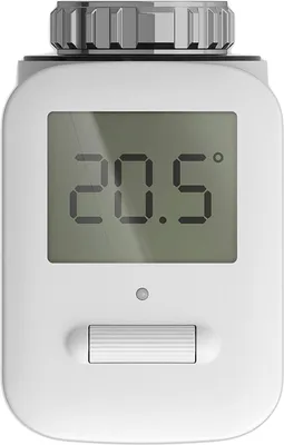 Produktbild von Telekom Smarthome Heizkörperthermostat mit LCD Display - weiß