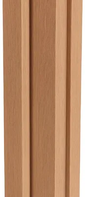 Produktbild von UNIVERSO Braun 8x8 cm WPC Eckpfosten, Komposit Zaunpfosten, Wetterfest und Pflegeleicht, Langlebiger Sichtschutzpfosten, Ideal für Gartenzaun und Terrassen