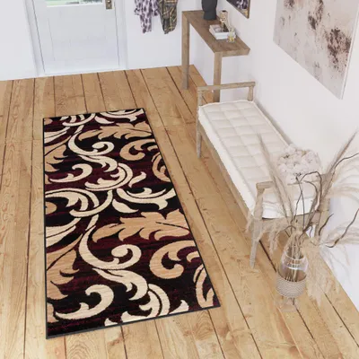 Produktbild von Tapiso Läufer DREAM Modern Braun Beige Schlafzimmer  80 x 150