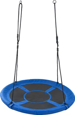 Obrázok produktu pre NABBI Detská hojdačka Nest 95 cm - čierna / modrá