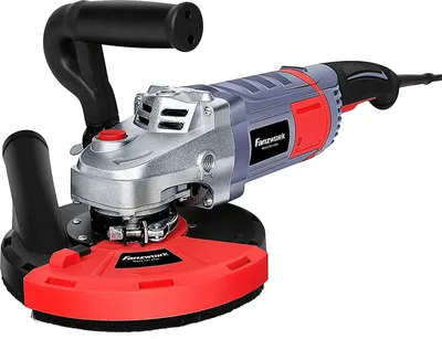 Produktbild von FANZWORK Betonschleifer Betonfräse 2000W Set mit 180mm Diamantschleiftopf und Absaughaube