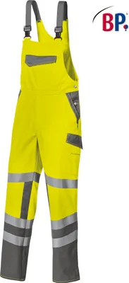 Produktbild von BP® Latzhose - warngelb/dunkelgrau - 48l