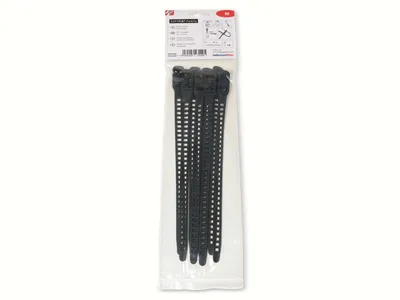 Image de Hellermann Kabelbinder SOFTFIX M (260x11mm, läsbar, 8 Stück) 485697