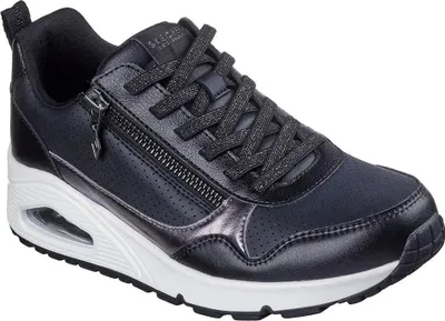 Image de Skechers Uno Metallic Sliders Chaussures de sport Noir UE 41 Femmes Noir UE 41